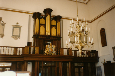 Organ in the St Michael Paternoster Royal Chapel