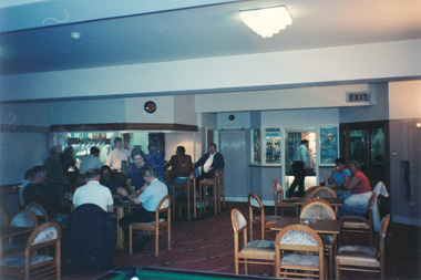 photograph - Photograph, Colour, Bar and lounge inside the Hastings Seafarer Centre