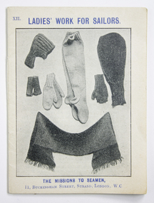 Booklet of knitting patterns,  Ladies' Work For Sailors