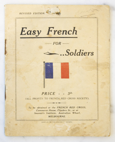 Photograph - Photograph, Digital, Easy French For Soldiers, 1916
