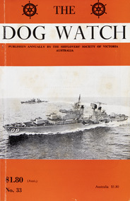 Journal (item) - Periodicals-Annual, Shiplovers' Society of Victoria, The Annual Dog Watch