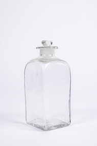 Container - Large Square Based Glass Container