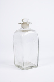 Container - Large Square Based Glass Container
