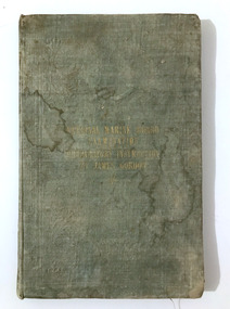 Book - Manual, James Gordon, AM, Nautical Marine Board Examination-Preparatory Instruction, 1849