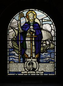 Artwork, other - Stained glass window, William Aikman (1868-1959), In memory of William Digges Latouche Balden, 1947