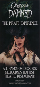 Flyer, Queens of the Damned, the Pirate Experience, 2022