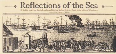 Flyer, Reflections of the Sea Opening Night, 2013