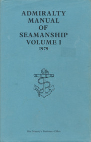 Book, Her Majesty's Stationery Office, Admiralty Manual of Navigation Vol.1 1979, 1979