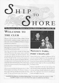 Magazine (item) - Newsletter, Mission to Seafarers Victoria, Ship to Shore , Issue 1 1997, January/February 1997