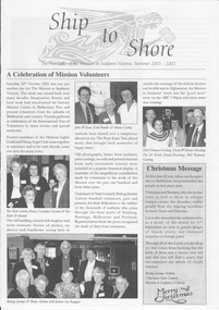 Magazine (item) - Newsletter, Mission to Seafarers Victoria, Ship to Shore , Issue Summer 2001/2002, November 2001