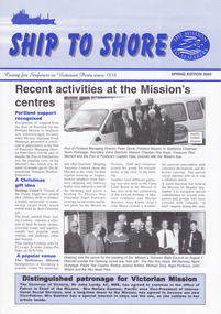 Magazine (item) - Newsletter, Mission to Seafarers Victoria, Ship to Shore , Issue Spring 2002, Spring 2002