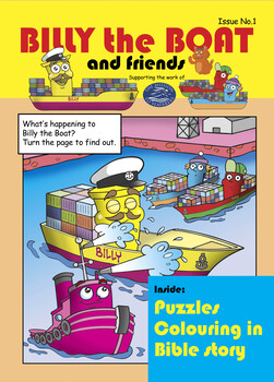 Cover of the digital magazine for children