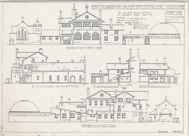 Plan - Architectural drawings, Walter Butler, New Missions to Seamen Institute Buildings Melbourne, 1916