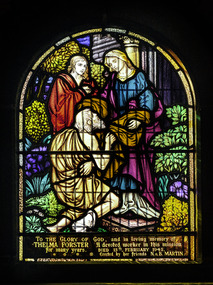 Artwork, other - Stained glass window, Brooks Robinson & Co, In memory of Thelma Forster, 1946