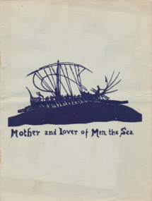 Programme, Violet Teague, Mother and Lover of Men the Sea, 1910