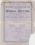 1886 Annual Meeting Programme