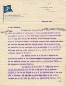 Letter, Stuart Knox, 25 June 1906