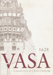 Book, Australian National Maritime Museum, Vasa: 1628 , Strange Fate of a King's Warship, 2001
