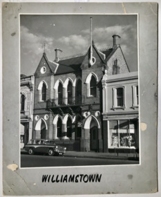 Photograph - Mounted photograph, Black and white, Melbourne Harbour Trust, Williamstown, c. 1960