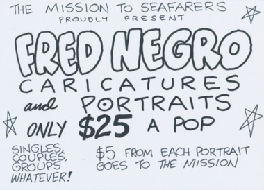 Drawing - Caricature, Series, Fred Negro, 31 March 2011