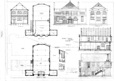 Plan - Architectural Plan, copy, Walter Butler, c. 2013