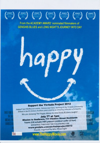 Flyer, Happy, 2012