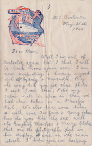Letter - Correspondance, Phil, 21 October 1945