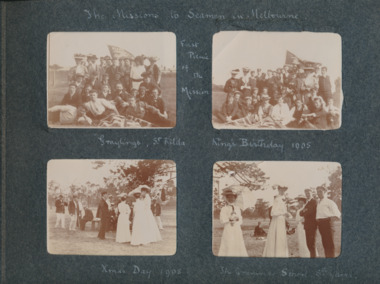 Album (Item) - Photograph album, Mr and Mrs Gurney Goldsmith, The Mission to Seamen in Melbourne, 1905-1910