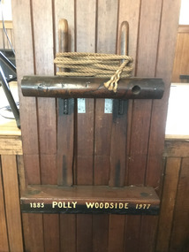 Equipment - Belaying pin, Polly Woodside - 1885-1977, 1885-1977