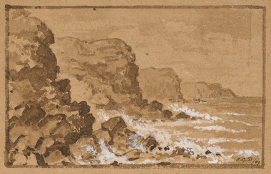 Drawing, Charles George Darvall (1831-1924), 1899