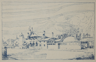 Drawing - Sketch, Walter Butler, 1916