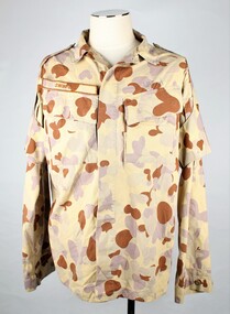Clothing - Shirt, Camouflaged, 12/2002