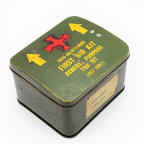 Functional object - Empty First Aid Kit Tin