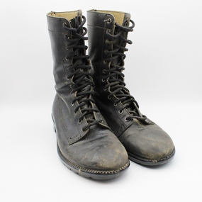 Uniform - Boots, Leather, General Purpose, Vietnam War Era