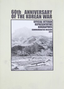 Booklet - 60th Anniversary Booklet of the Korean War, 2011