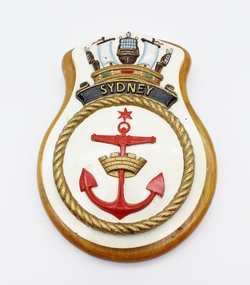 Plaque, The Navel Crown motif is a post 1970 version