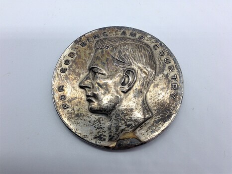 Shire of Toowong Medallion WW2