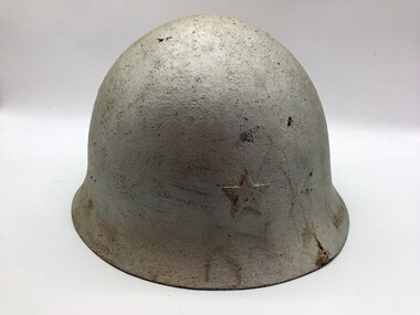 Uniform - Helmet, Steel, Japanese, Type 92, Circa WWII
