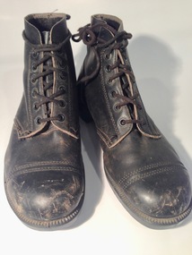 Uniform - Boots, Leather, Ammo, Leather Ammo Boots, 1987