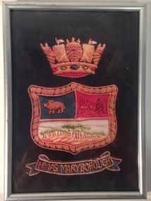 Photograph - HMAS Maryborough Insignia photo