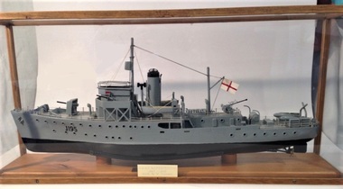 Unknown - Scale model HMAS Maryborough (1)