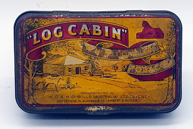 Container - Tobacco Tin Box Small, Tobacco Tin