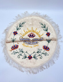 Souvenir - Embroidered Cloth, WW2 Embroidered Silk Souvenir