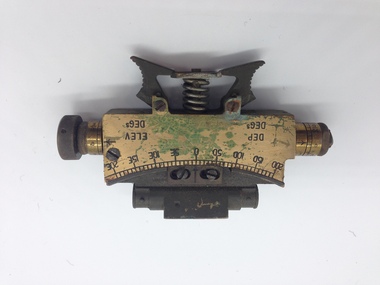 Weapon - Vickers Machine Gun Clinometer MkIV, Clinometer for Vickers Gun, 1940