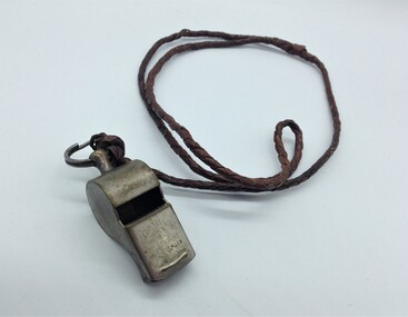 Functional object - Military Whistle and lanyard