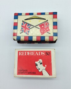 Functional object - Matchbox Holder with Matchbox, Matchbox Holder