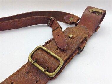 Uniform - Sam Browne Belt, Sam Browne Belt (brown leather)