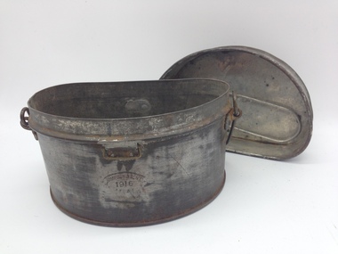 Functional object - Mess Tin WW1, WW1 Mess Tin, 1916