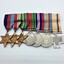 WW2 medals Pte Andrew Edward Gates