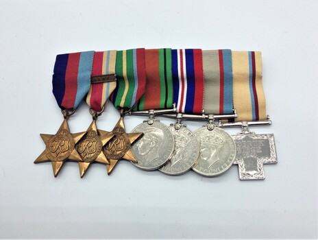 WW2 medals Pte Andrew Edward Gates